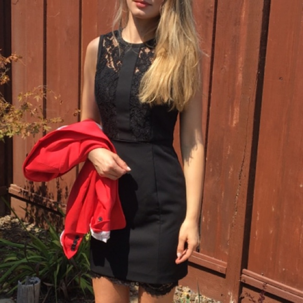 H&M Lace Black Dress